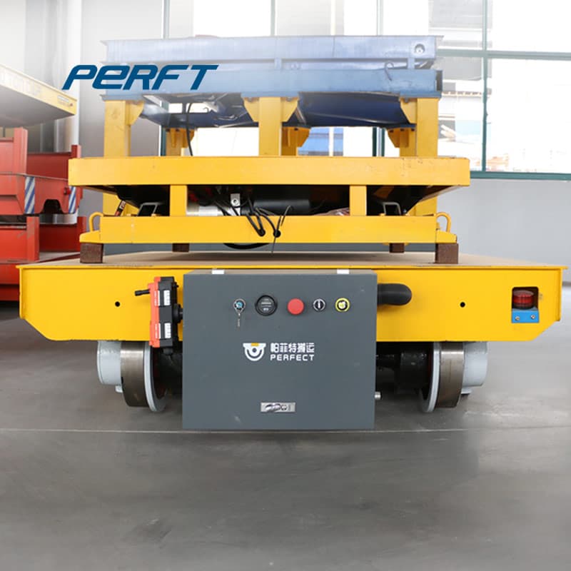 electric transfer cart for warehouse handling 80 ton